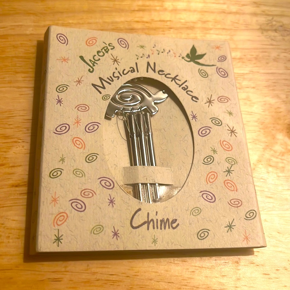 Jacobs Musical Turtle Chime Necklace